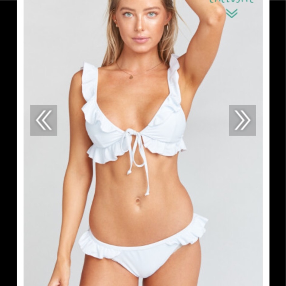 SHOW ME YOUR MUMU WHITE BIKINI